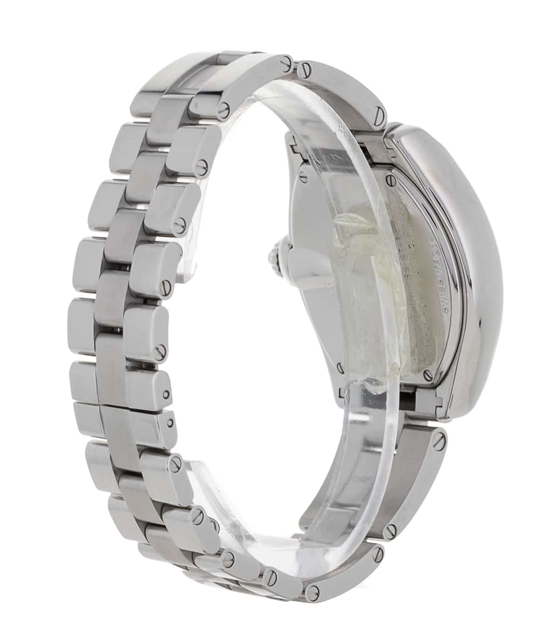 Cartier Roadster Silver Roman Numeral Dial